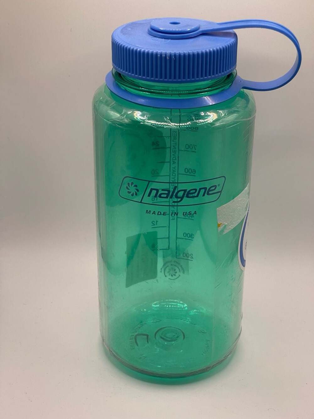 Nalgene 32 Oz Bottle, wide mouth, pastel green, BPA Free